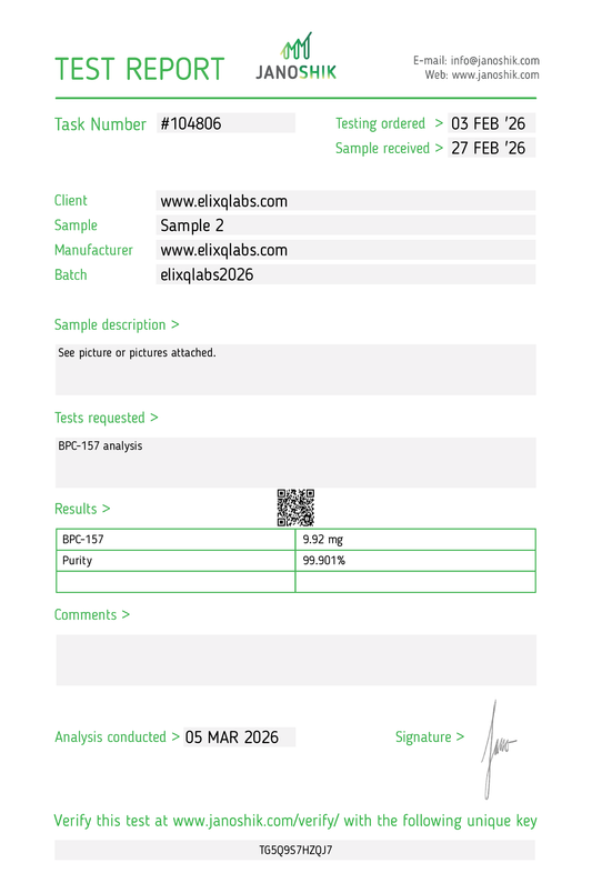 BPC-157 10 mg – Research Peptide